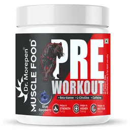 Dr. Morepen Pre Workout with L- Citrulline, Caffeine, Creatine Monohydrate for Energy and Endurance