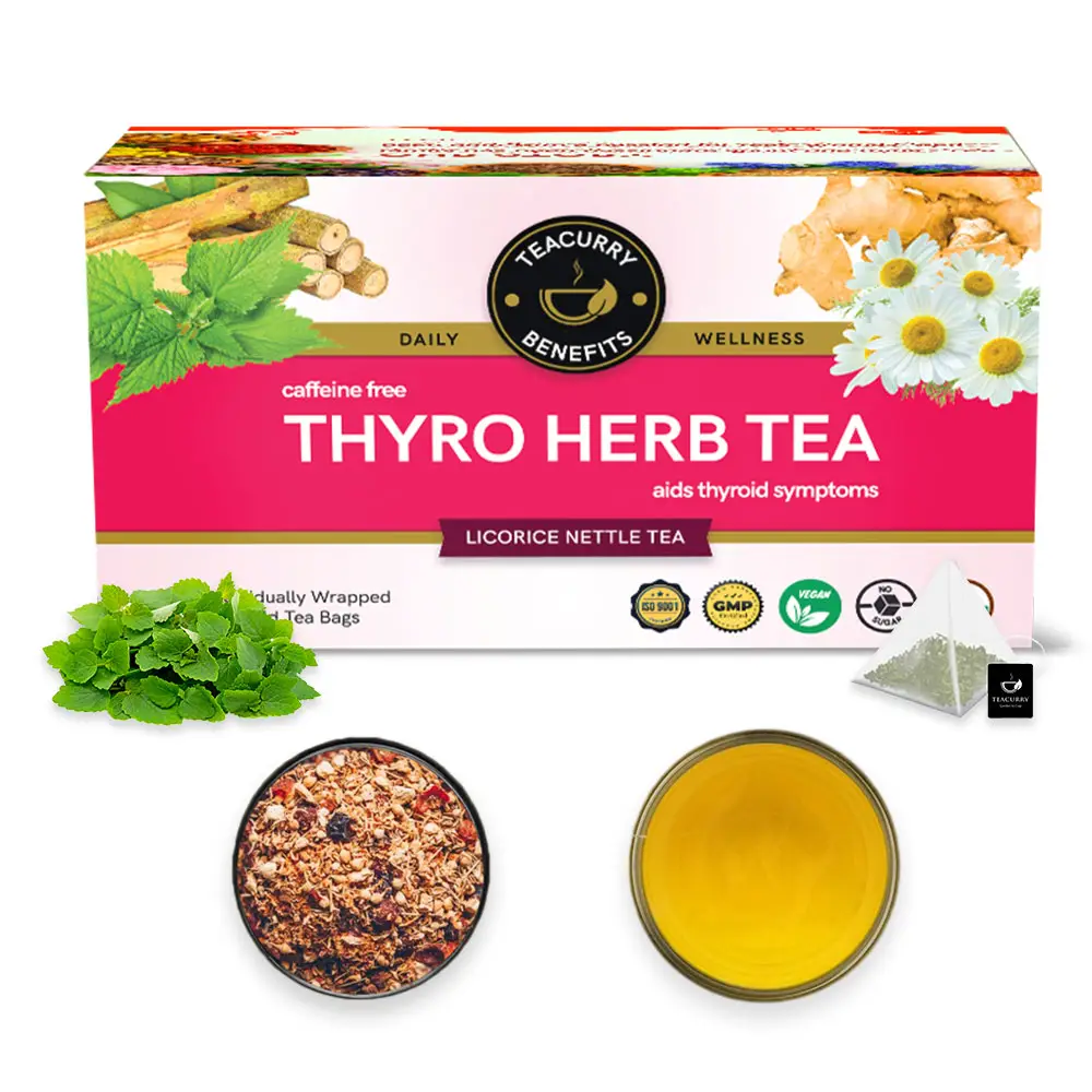 TEACURRY Thyroid Tea