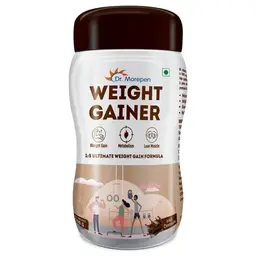 Dr. Morepen Weight Gainer with Whole Milk Powder, Cocoa Powder for Weight Gain icon