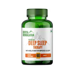 Divya Himalayan Natural Sleep Support Supplement for Deep Sleep Therapy for Men Women Adults - 60 Tablets icon
