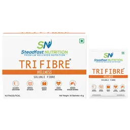 Steadfast Nutrition - Tri Fibre - with Resistant Maltodextrin, Probiotics - for Healthy Gut and Constipation Relief