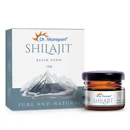 Dr. Morepen Natural & Pure Shilajit Resin for Energy and Stamina icon