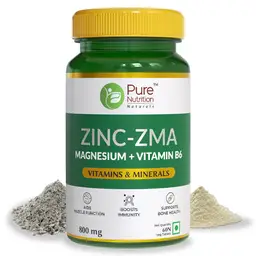 Pure Nutrition Zinc-ZMA l Zinc tablets for Men & Women to Boost Immunity & Support Muscle Strength icon