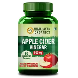 Himalayan Organics - Apple Cider Vinegar Capsules for Body Detoxification & Digestion icon