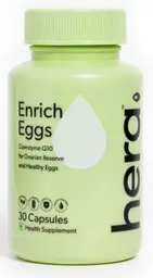 Hera Enrich Eggs - Fertility and Egg Count - Coenzyme Q10 and Antioxidants - 30 Capsules icon