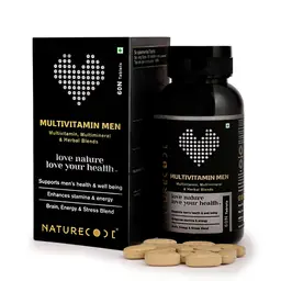 Nature Code Multivitamin Men Multivitamins, Multiminerals & Herbal Blends for Men Health- 60 Veg. Tablets. icon