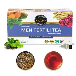 TEACURRY Fertility Tea For Men With Diet Chart (1 Month Pack | 30 Tea Bags) - Men Fertility Tea icon