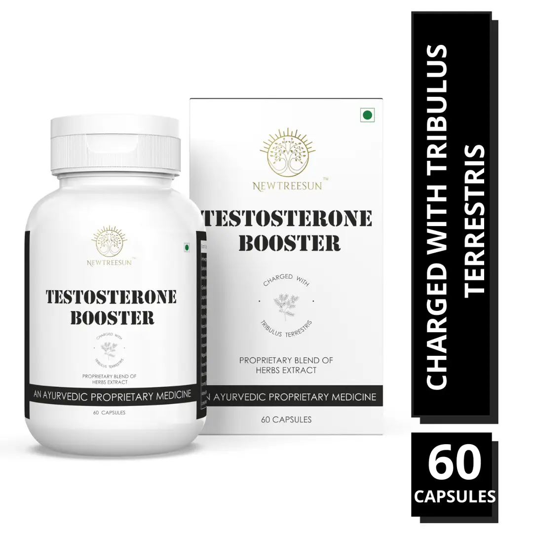 Newtreesun - Testosterone Booster for stamina and performance - Pack of 1 (60 Capsules)