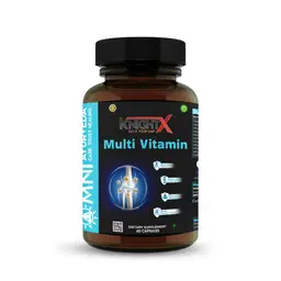 KnightX -  Whole Food Multivitamin Capsules - For Nutritional Support Boost Immunity - 60 Capsules icon