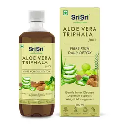 Sri Sri Tattva Aloe Vera Triphala Juice - Helps in keeping the body hydrated, supports digestion, liver functions, pancreas, develop a clear and healthy skin icon