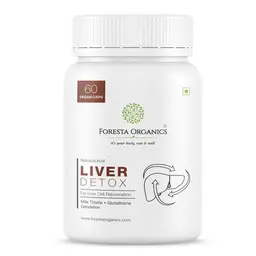 Foresta Organics - Liver Detox with Milk Thistle Extract (Silymarin), Dandelion & Glutathione icon