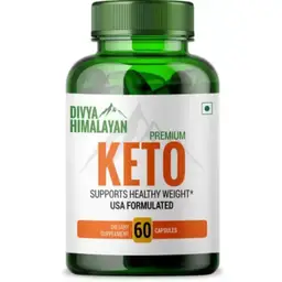 Divya Himalayan Keto Capsules -for Weight Loss Natural & Fat Burner - 60 Capsules icon