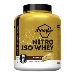 Avvatar Nitro Iso Whey with 28.5g for Enhanced Muscle Development and Lean Gain - Malai Kulfi,2 Kg