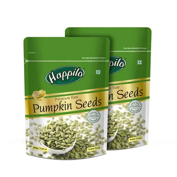 Happilo Premium Pumpkin Seeds - Pack of 2 (400 gm)