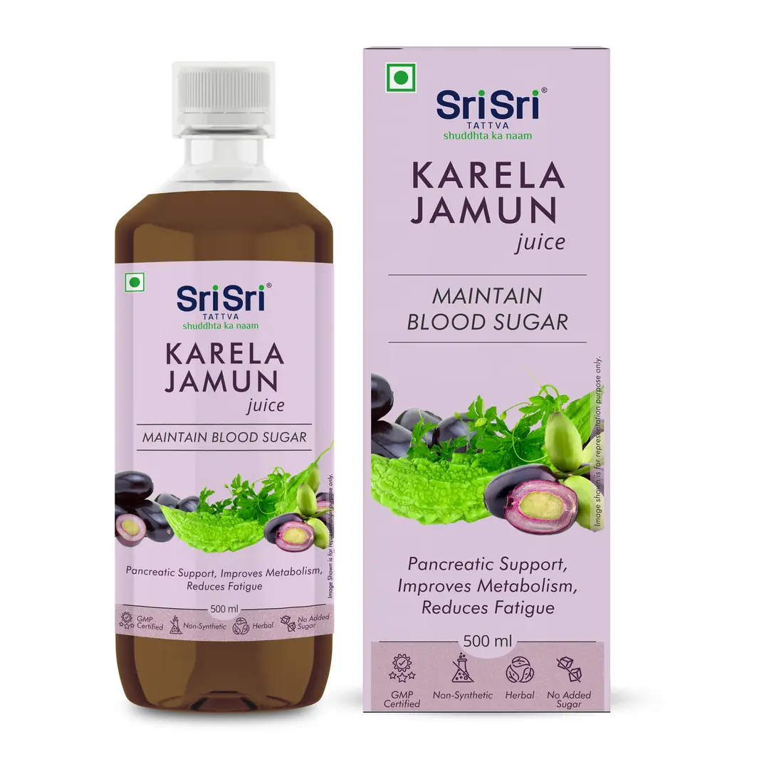 Sri Sri Tattva Karela Jamun Juice - 500 ml