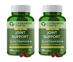 Carbamide Forte - Joint Support Supplement with Glucosamine 1600mg Per Serving with Chondroitin, Boswellia, Turmeric & Ginger icon
