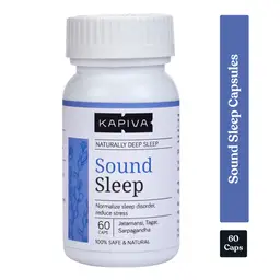 Kapiva Sound Sleep Capsules - Normalize Sleep Disorder, reduce stress icon