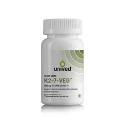 Unived - K2-7 - With Chain Triglycerides, Menaquingold - For Good Cardiovascular Health, And Relieves Cramps icon