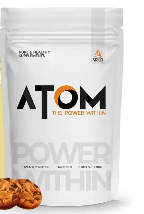 AS-IT-IS Atom Performance Whey with Safed Musli And Mucuna Pruriens for Faster Recovery - Cookie Delight (1000 gm)