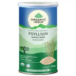 Organic India - Psyllium Whole Husk - 100g Can icon