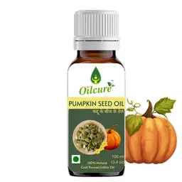 Oilcure - Pumpkin Seed Oil Cold Pressed - for Supporting Cardiovascular Health And Helps Maintain Healthy Cholesterol Levels icon