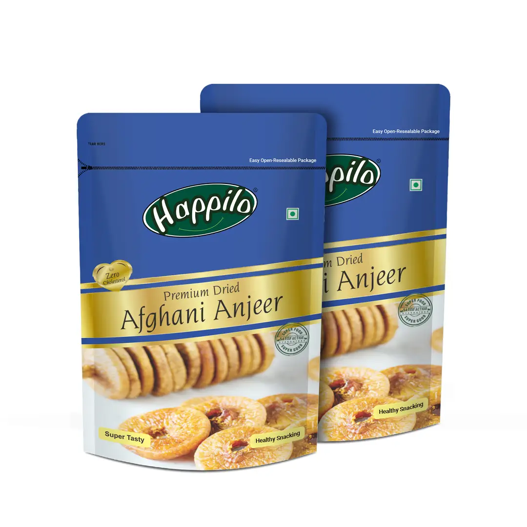 Happilo Premium Dried Afghani Anjeer - Pack of 2 (400 gm)