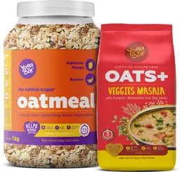 Yoga Bar - Oatmeal 1kg - Veggie Masala Oats 1kg icon