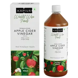 Kapiva Himalayan Apple Cider Vinegar - With The Mother - Helps in Weight Loss (500ML Bottle) icon