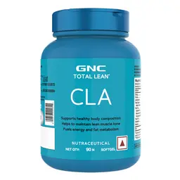 GNC Total Lean CLA | Burns Fat For Healthy Weight Loss | Maintains Lean Muscle Mass | Boosts Energy & Endurance | Supports Healthy Body Composition | USA Formulated | 2000mg Per Serving | 90 Capsules icon