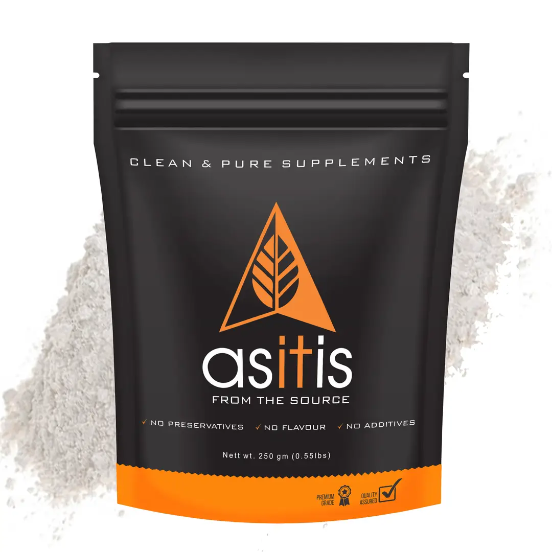 AS-IT-IS L-Glutamine for Muscle Growth And Recovery - 250 gm