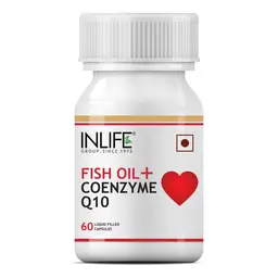 INLIFE - Fish Oil Coenzyme Q10 Omega 3 Supplement (Fast Release) - 60 Liquid Filled Capsules icon