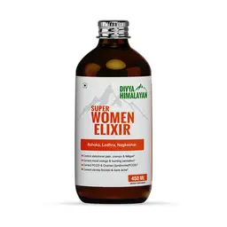 Divya Himalayan -  Super Women Elixir Health Tonic for Women Control Abdominal Pain & Mood Swings | 450ml icon