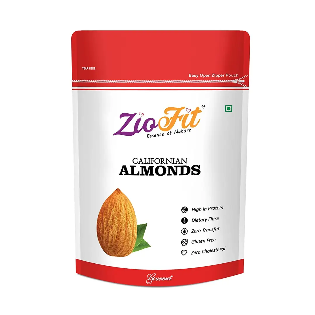 Ziofit Californian Almonds - Pack of 2 (1000 gm)