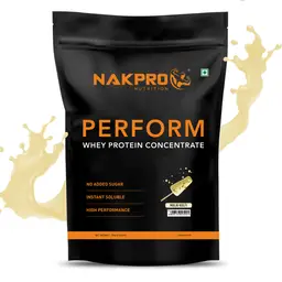 Nakpro Perform Whey Protein Supplement Powder for Muscle Recovery and Lean Muscle Growth