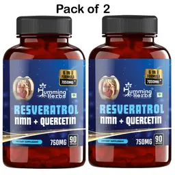 Humming Herbs - Resveratrol 7050mg - with NMN plus Quercetin Extract - for Rich in Antioxidants icon
