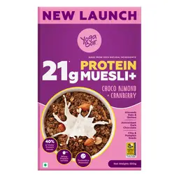 Yogabar 21g Protein Muesli - Choco Almond + Cranberry icon
