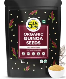 5:15PM Quinoa Seeds 100% Organic White Quinoa Seeds with Rich in Protein, Fibre and Calcium for Healthy Breakfast icon