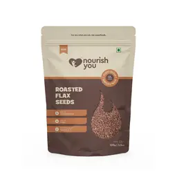 Nourish You Organic Roasted Flax edible seeds for Healthy Eating icon