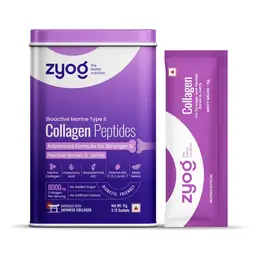 Zyog Bioactive Marine Collagen Peptides Type ll with Hyaluronic Acid, Glucosamine HCl, Vitamin B12 for Bones and Joints icon