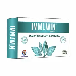 Lifezen IMMUWIN TAB-25's ( Ayurveda ) - Helps to inhibit viral penetration into the human cell and also prevents viral replication. icon