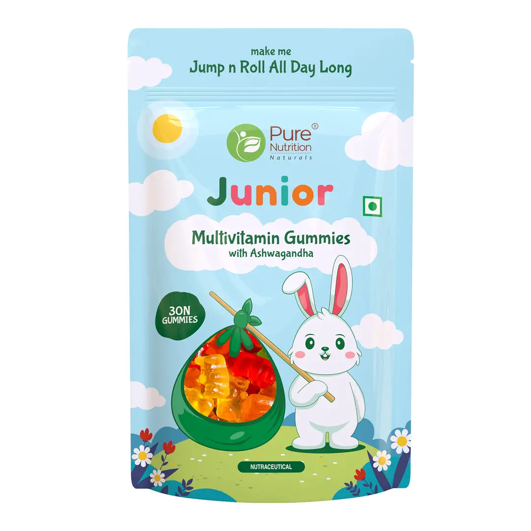 Pure Nutrition Kids Multivitamin for Growth and Development Support - Pack of 1 (30 Tablets)