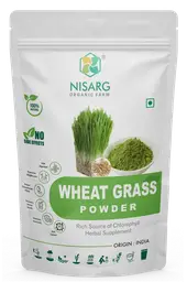 Nisarg Organic Wheat Grass Powder | Support healthy aging icon