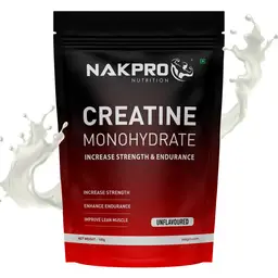 Nakpro Creatine Monohydrate Powder for Muscle Endurance and Recovery