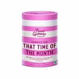 Power Gummies -  Gummies for That Time of the Month PMS Vitamins Period Pain Gummies for women - Strawberry Flavour - 40 Gummies icon