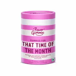 Power Gummies - Gummies for That Time of the Month PMS Vitamins Period Pain Gummies for women - Strawberry Flavour - 40 Gummies icon