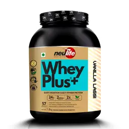 Neulife Wheyplus Protein Isolate Blend with Probiotics and Proteozymes for Muscle Growth and Recovery icon