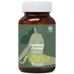 Zeroharm Narie Healthy Cycles Tablets | Hormonal Balance | Relieves Pms Symptoms | Reduces Period Cramps & Bloating | Reduces Mood Swings, Headache And Excess Bleeding icon