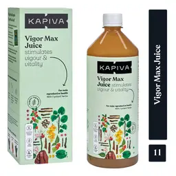 Kapiva Vigor Max Juice - With Ashwagandha, Kaunch, Safed Musli - For Stamina & Muscle Recovery icon