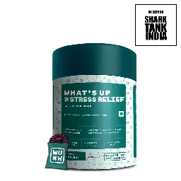 What's Up Wellness - Stress Relief Gummies - with L Theanine, Holy Basil - for Combat Stress and Anxiety icon