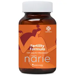 ZEROHARM Narie Fertility Formula tablets | Hormonal balance | Natural conception | Healthy pregnancy | Prevents pregnancy complications| 60 Veg tablets icon